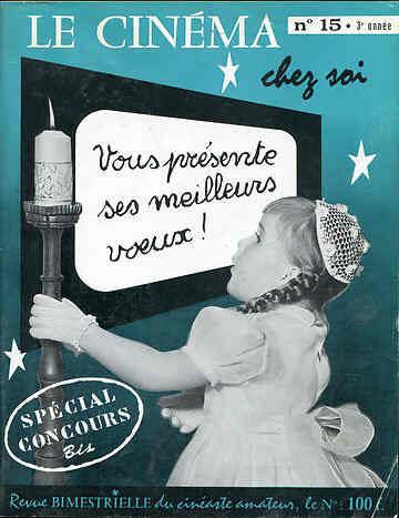 CINEMA CHEZ SOI | LE magazine side cover Issue 15  1957