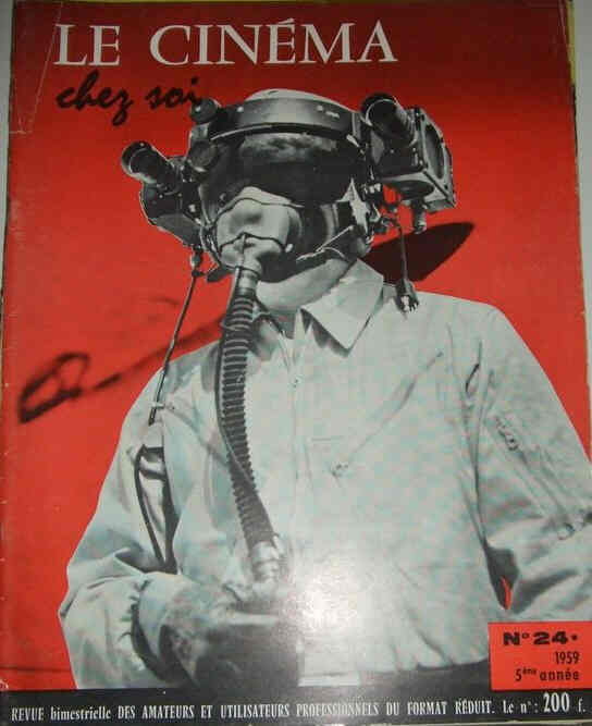 CINEMA CHEZ SOI | LE magazine side cover Issue 24  1959