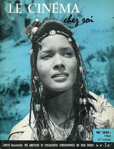 CINEMA CHEZ SOI | LE magazine side cover Issue 30  1960