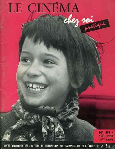 CINEMA CHEZ SOI | LE magazine side cover Issue 31  1960