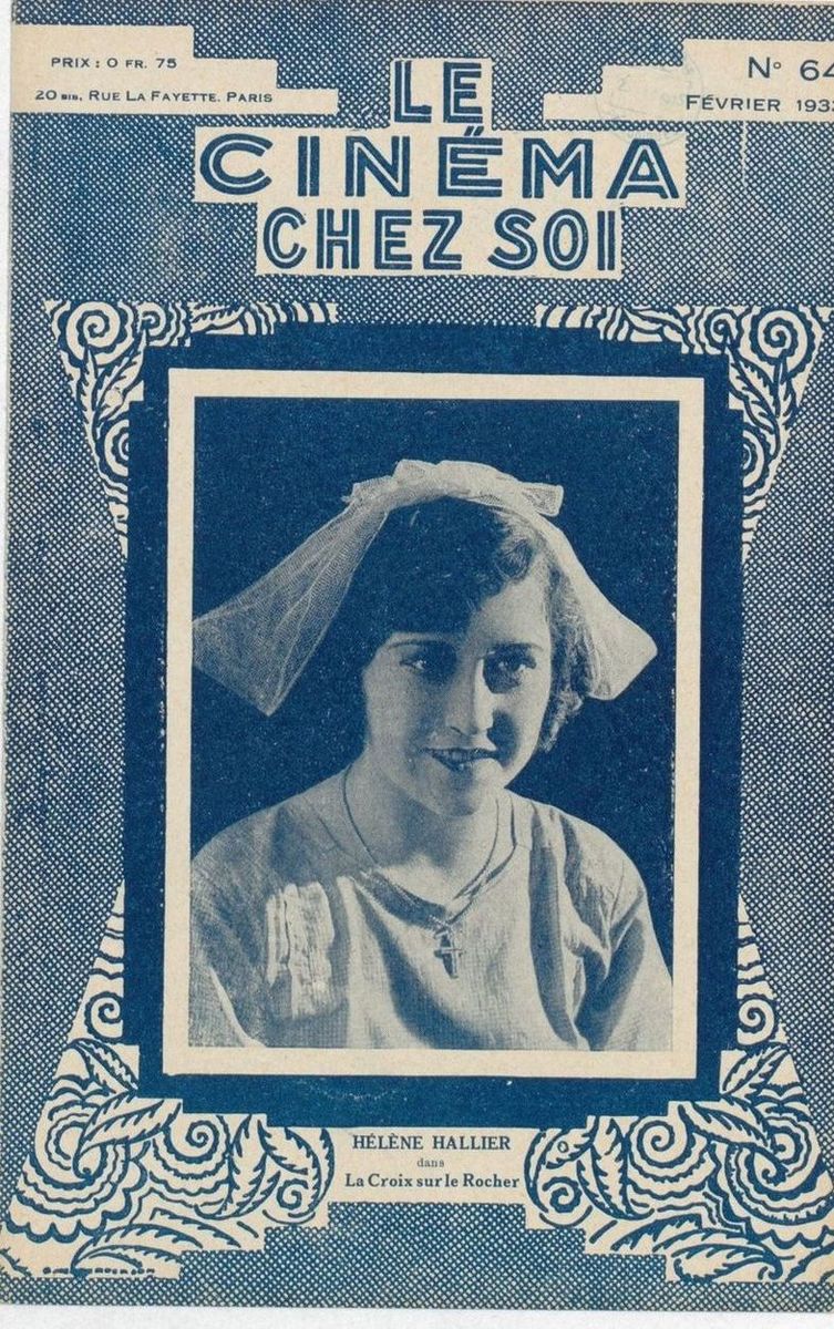 CINEMA CHEZ SOI | LE (20s-40s) magazine side cover Issue 64 February 1933