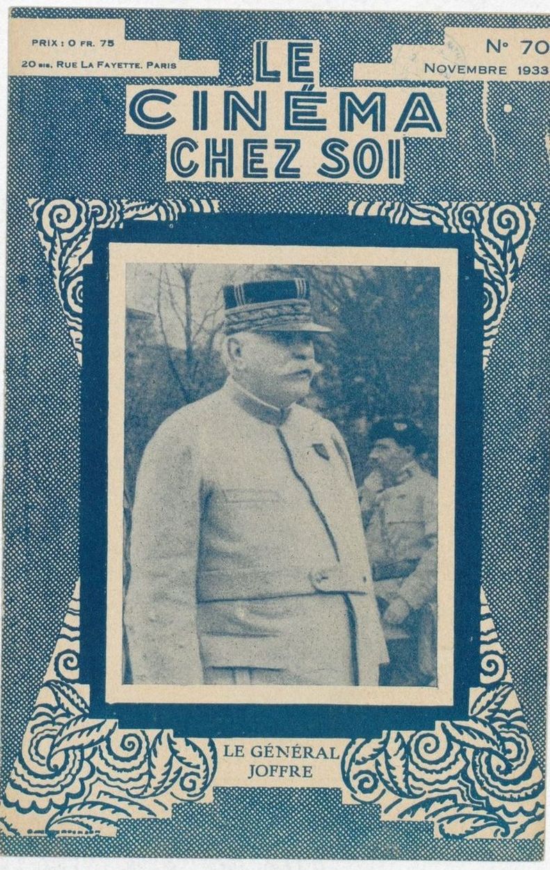CINEMA CHEZ SOI | LE (20s-40s) magazine side cover Issue 70 November 1933
