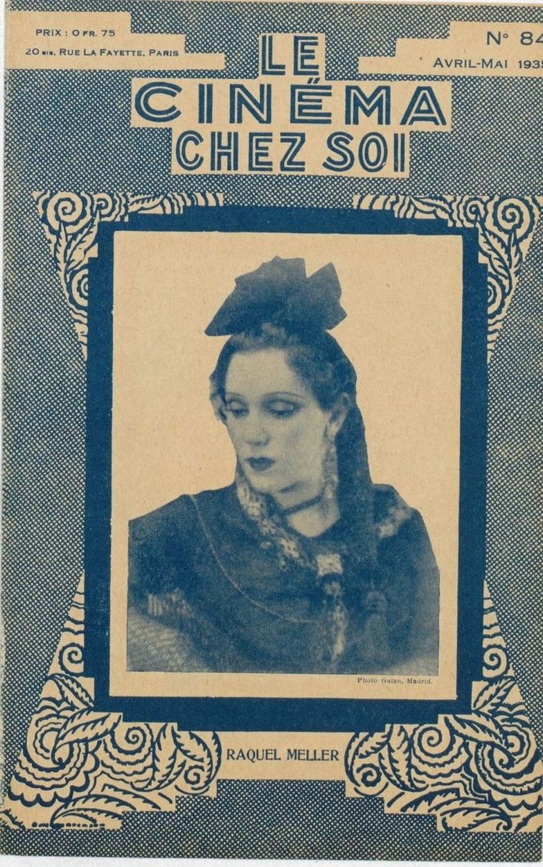 CINEMA CHEZ SOI | LE (20s-40s) magazine side cover Issue 84 April/May 1935