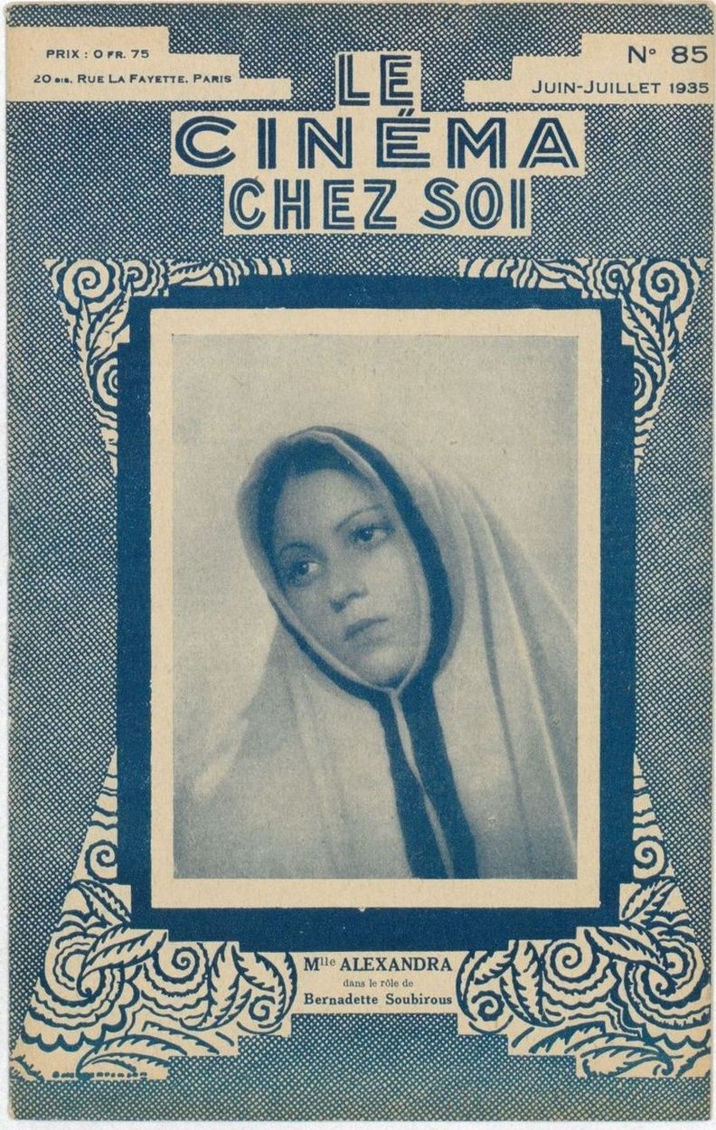 CINEMA CHEZ SOI | LE (20s-40s) magazine side cover Issue 85 June/July 1935