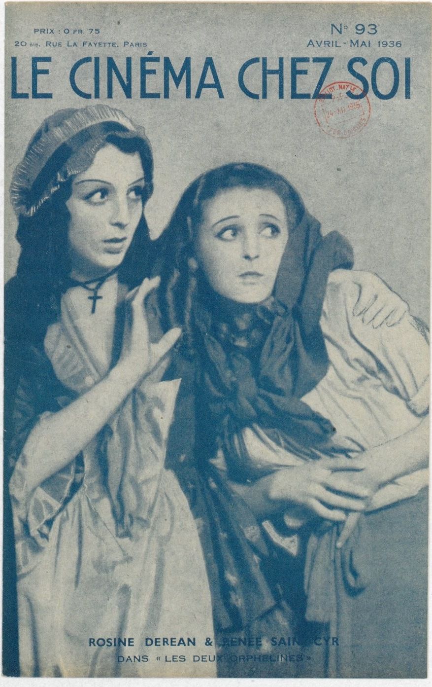 CINEMA CHEZ SOI | LE (20s-40s) magazine side cover Issue 93 April/May 1936