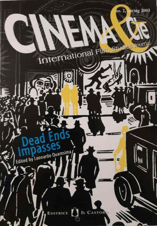 CINEMA ET CIE magazine side cover Issue 2 April 2003