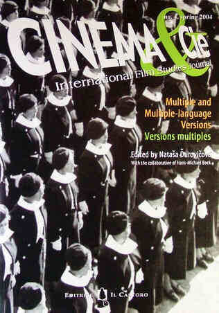 CINEMA ET CIE magazine side cover Issue 4 March 2004