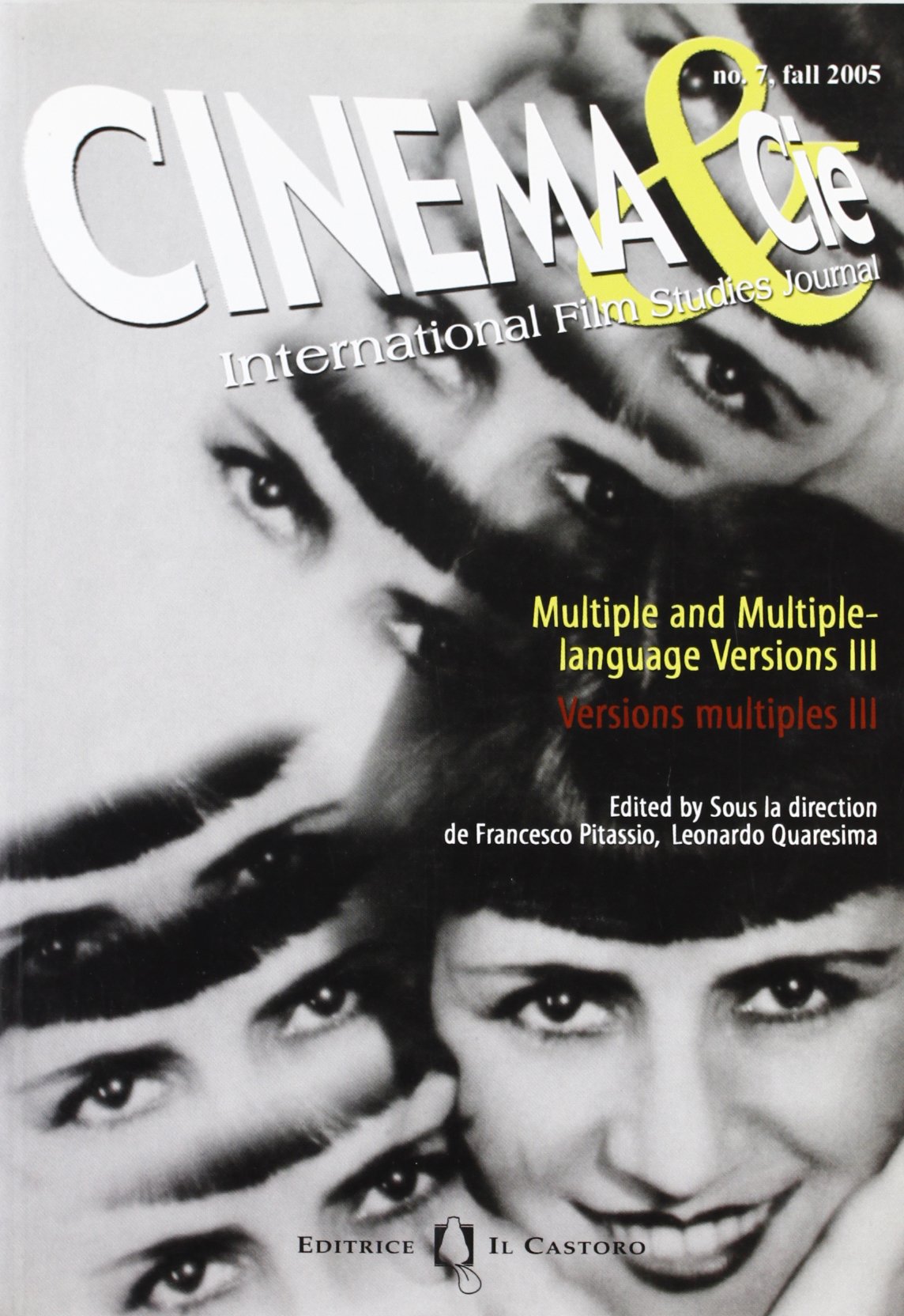 CINEMA ET CIE magazine side cover Issue 7 September 2005