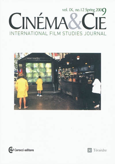 CINEMA ET CIE magazine side cover Issue 12 Spring 2009