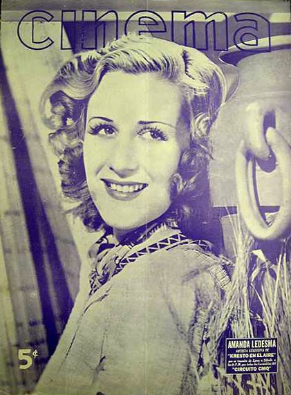 CINEMA (Cu) magazine side cover  1946