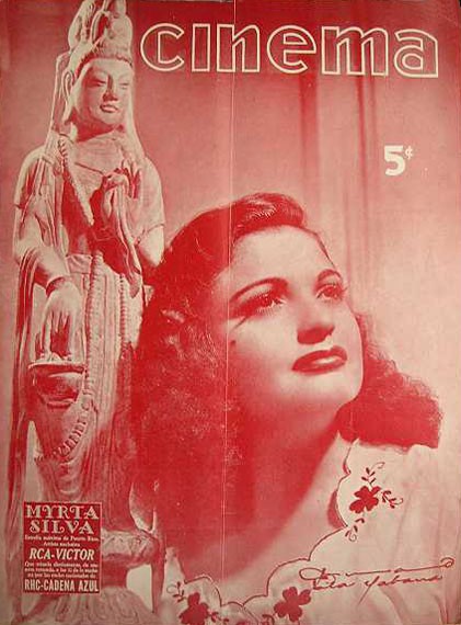 CINEMA (Cu) magazine side cover  1946
