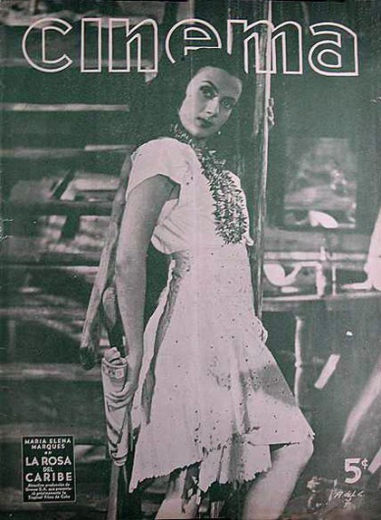 CINEMA (Cu) magazine side cover  1946