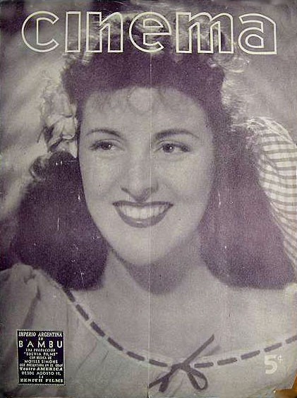 CINEMA (Cu) magazine side cover  1946
