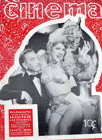 CINEMA (Cu) magazine side cover Issue 1066 22 July 1956