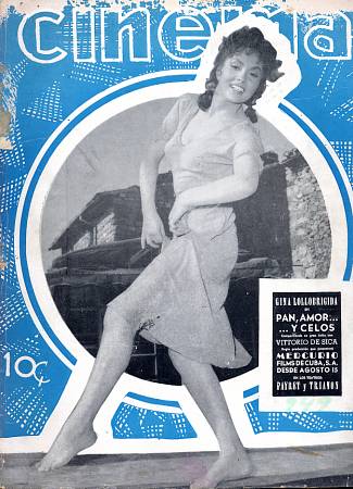 CINEMA (Cu) magazine side cover Issue 1069 12 August 1956