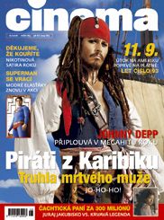 CINEMA (Cz) magazine side cover August 2006