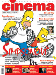 CINEMA (Cz) magazine side cover August 2007