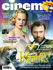 CINEMA (Cz) magazine side cover December 2007