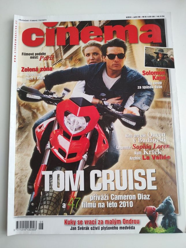 CINEMA (Cz) magazine side cover June 2010