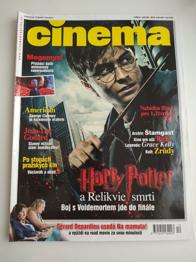 CINEMA (Cz) magazine side cover December 2010