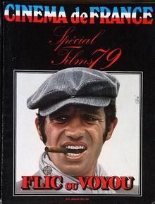 CINEMA DE FRANCE magazine side cover Issue 31 January 1979