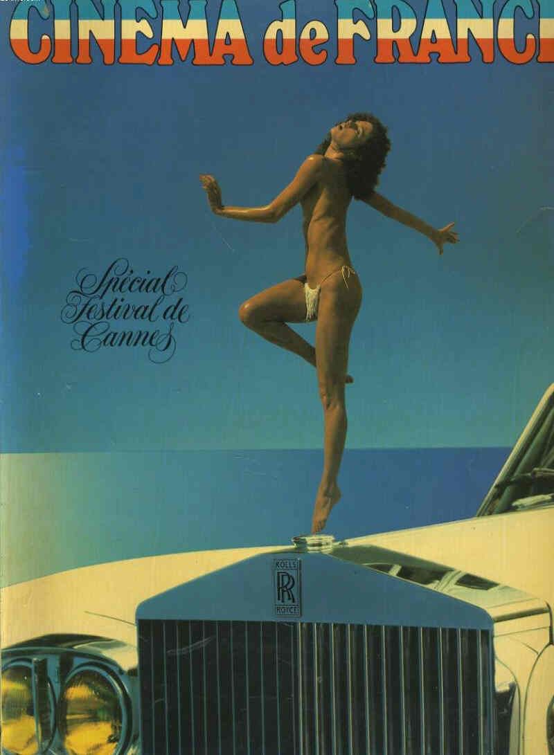 CINEMA DE FRANCE magazine side cover Issue 56 August 1981