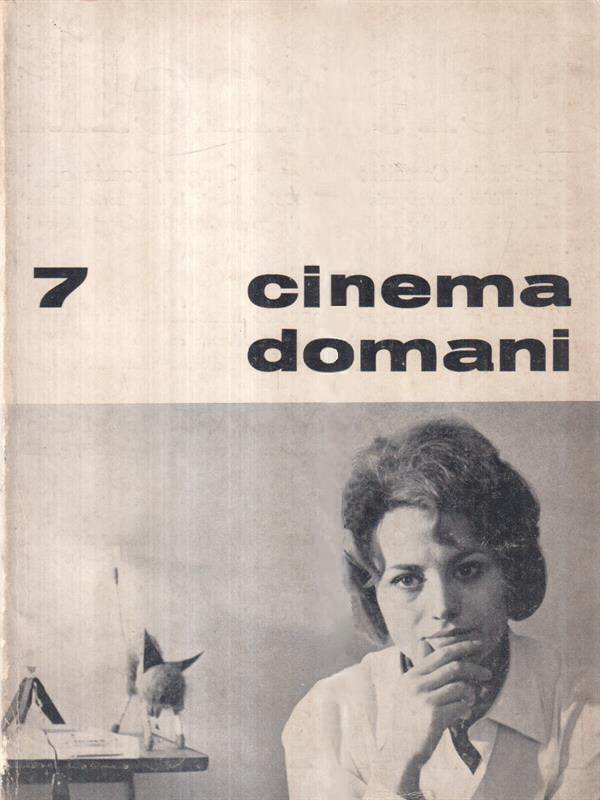 CINEMA DOMANI magazine side cover Issue 7 January/February 1963