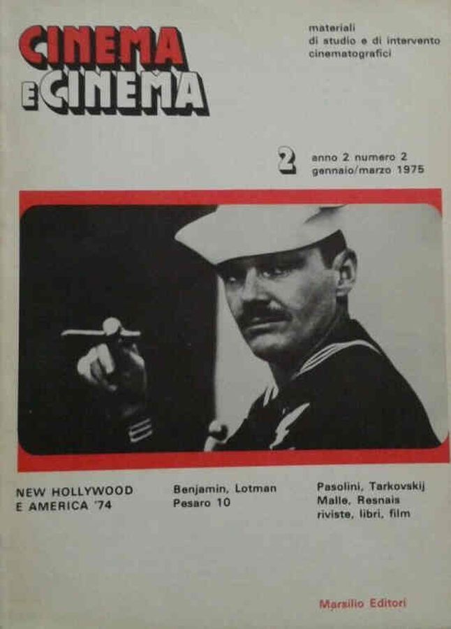 CINEMA E CINEMA magazine side cover Issue 2 January/February/March 1975