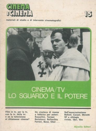 CINEMA E CINEMA magazine side cover Issue 15 April/May/June 1978