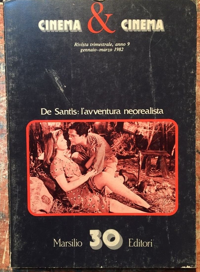 CINEMA E CINEMA magazine side cover Issue 30 January/February/March 1982