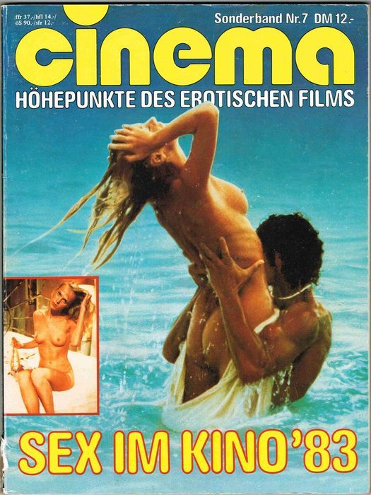 CINEMA FILMBUCH magazine side cover  Special # 7<br>Sex im Kino '83  1983