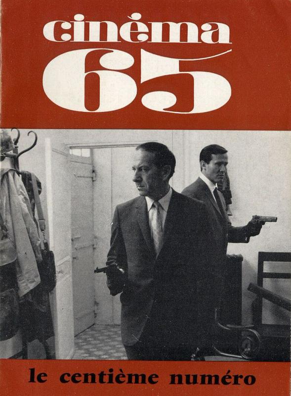 CINEMA (50s-90s Fr) magazine side cover Issue 100  1965