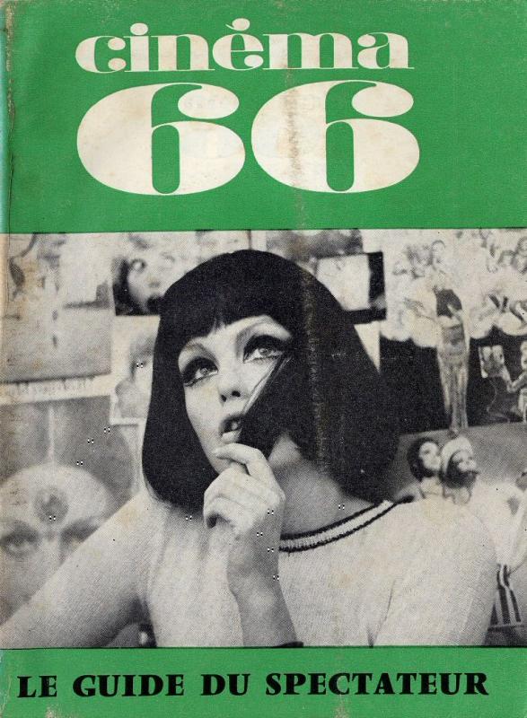 CINEMA (50s-90s Fr) magazine side cover Issue 110  1966