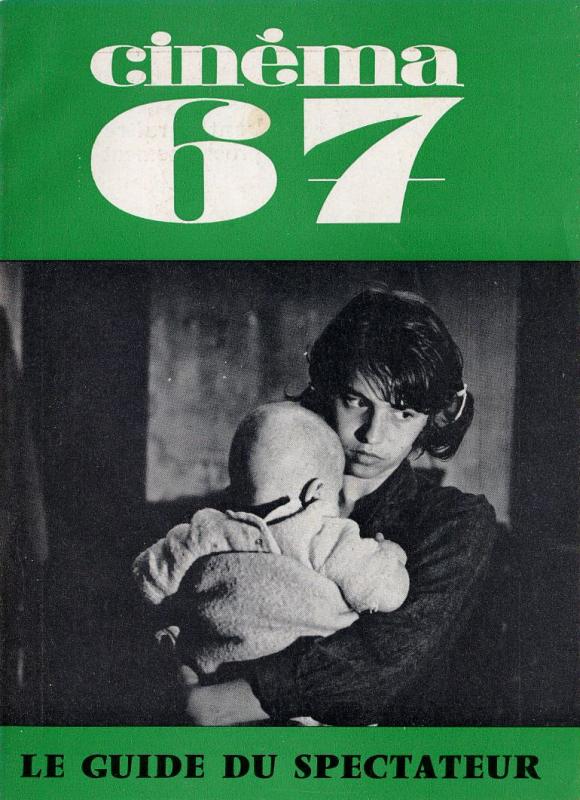 CINEMA (50s-90s Fr) magazine side cover Issue 115  1967