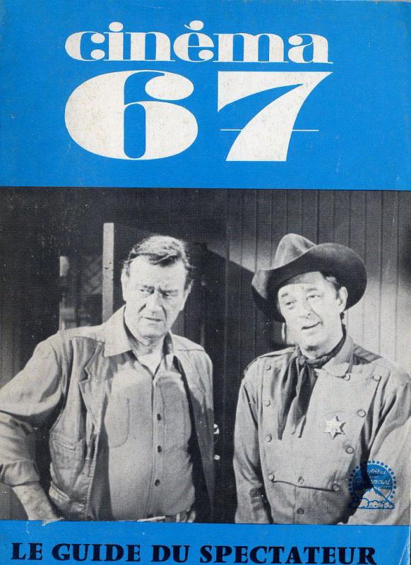 CINEMA (50s-90s Fr) magazine side cover Issue 118  1967