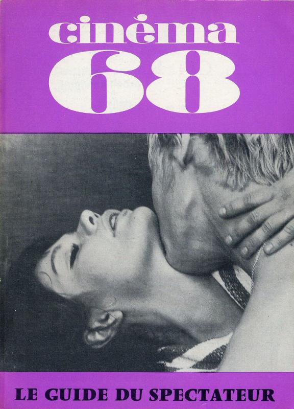 CINEMA (50s-90s Fr) magazine side cover Issue 122  1968