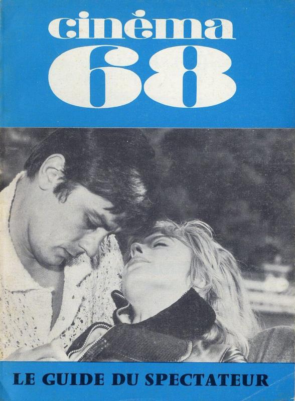 CINEMA (50s-90s Fr) magazine side cover Issue 123  1968