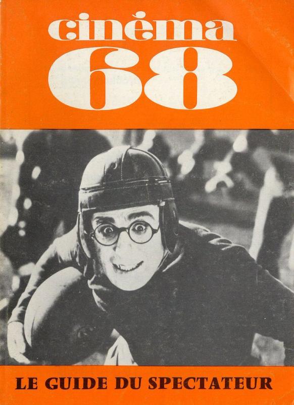 CINEMA (50s-90s Fr) magazine side cover Issue 124  1968