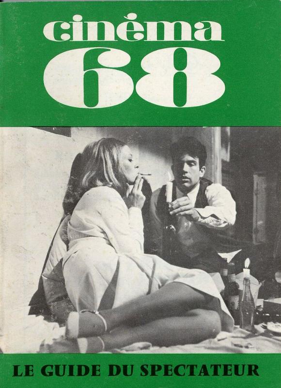 CINEMA (50s-90s Fr) magazine side cover Issue 125  1968