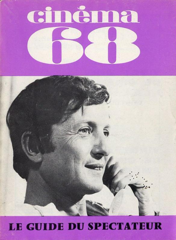 CINEMA (50s-90s Fr) magazine side cover Issue 127  1968