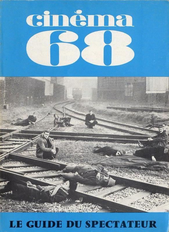 CINEMA (50s-90s Fr) magazine side cover Issue 128  1968