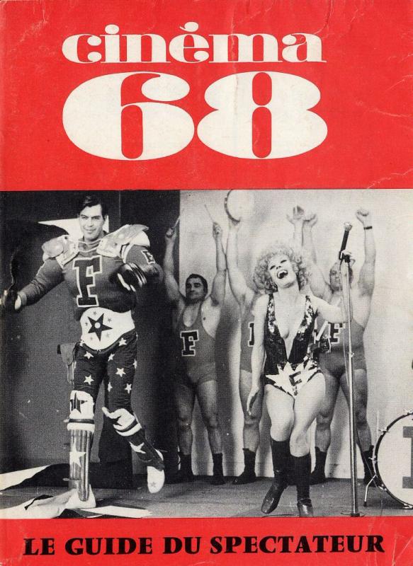 CINEMA (50s-90s Fr) magazine side cover Issue 131  1968