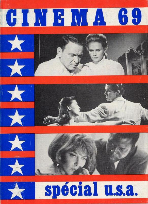 CINEMA (50s-90s Fr) magazine side cover Issue 132  1969