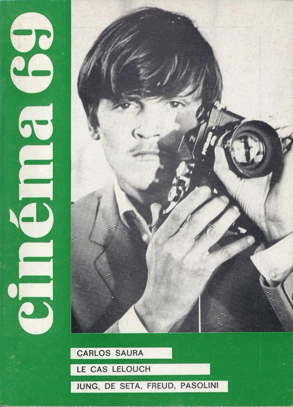 CINEMA (50s-90s Fr) magazine side cover Issue 135  1969