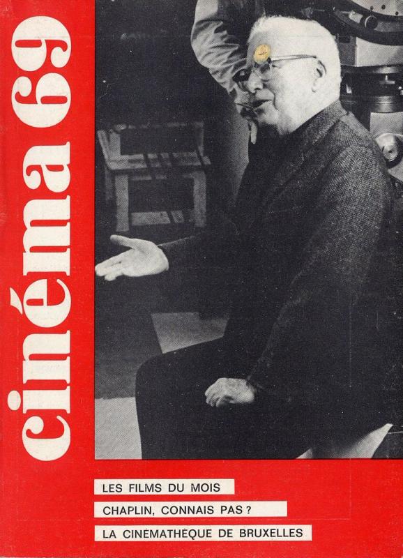 CINEMA (50s-90s Fr) magazine side cover Issue 136  1969