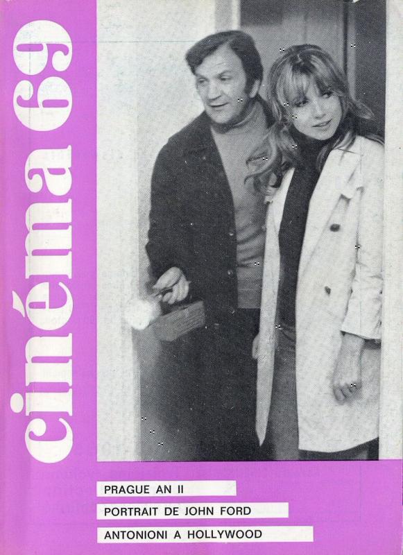 CINEMA (50s-90s Fr) magazine side cover Issue 137  1969