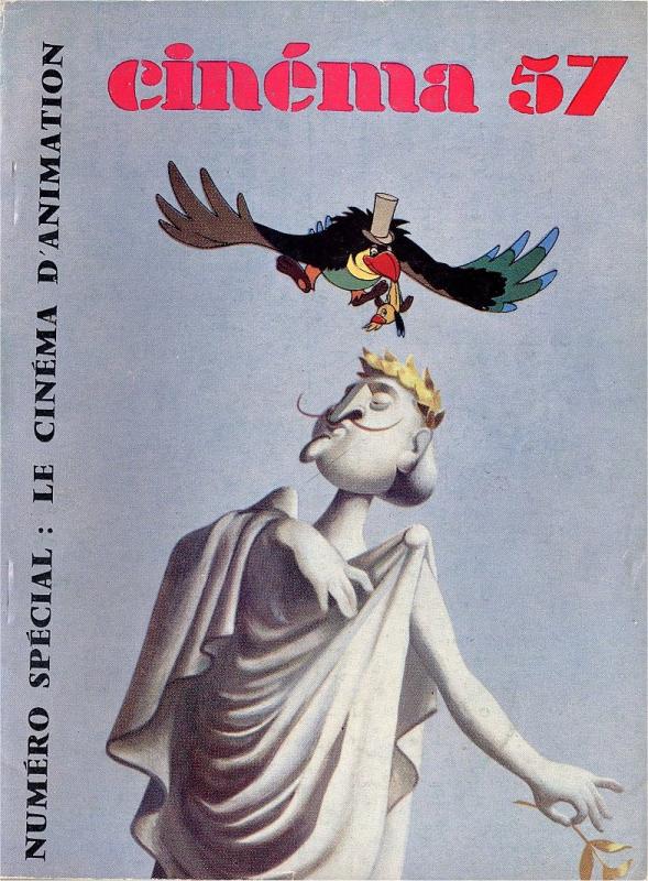 CINEMA (50s-90s Fr) magazine side cover Issue 14  1957