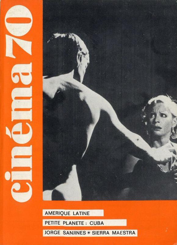CINEMA (50s-90s Fr) magazine side cover Issue 144  1970