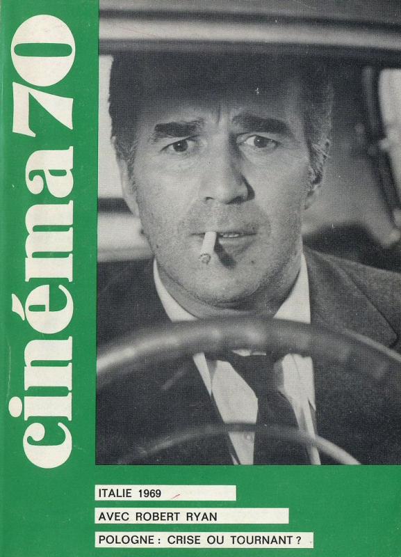 CINEMA (50s-90s Fr) magazine side cover Issue 145  1970