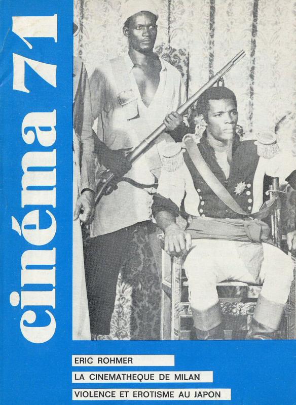 CINEMA (50s-90s Fr) magazine side cover Issue 153  1971